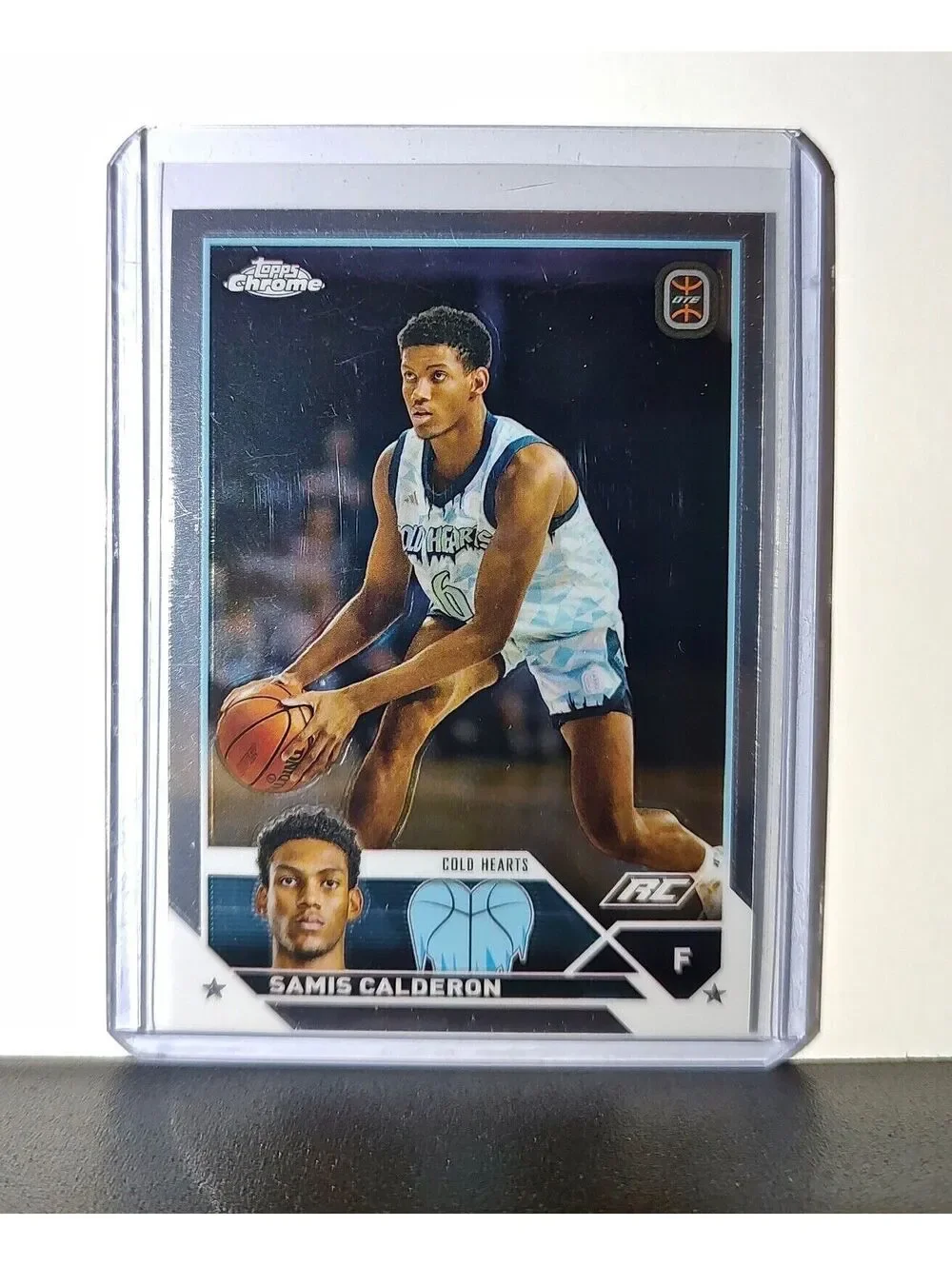 Samis Calderon Rookie Card 2023-24 Topps Chrome Overtime #77 Cold Hearts